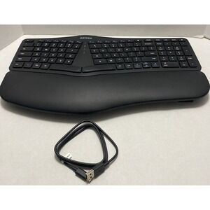 Arteck HW315 Ergo Keyboard W/USB to "C" CABLE Included. DOESN'T INCLUDE DONGLE